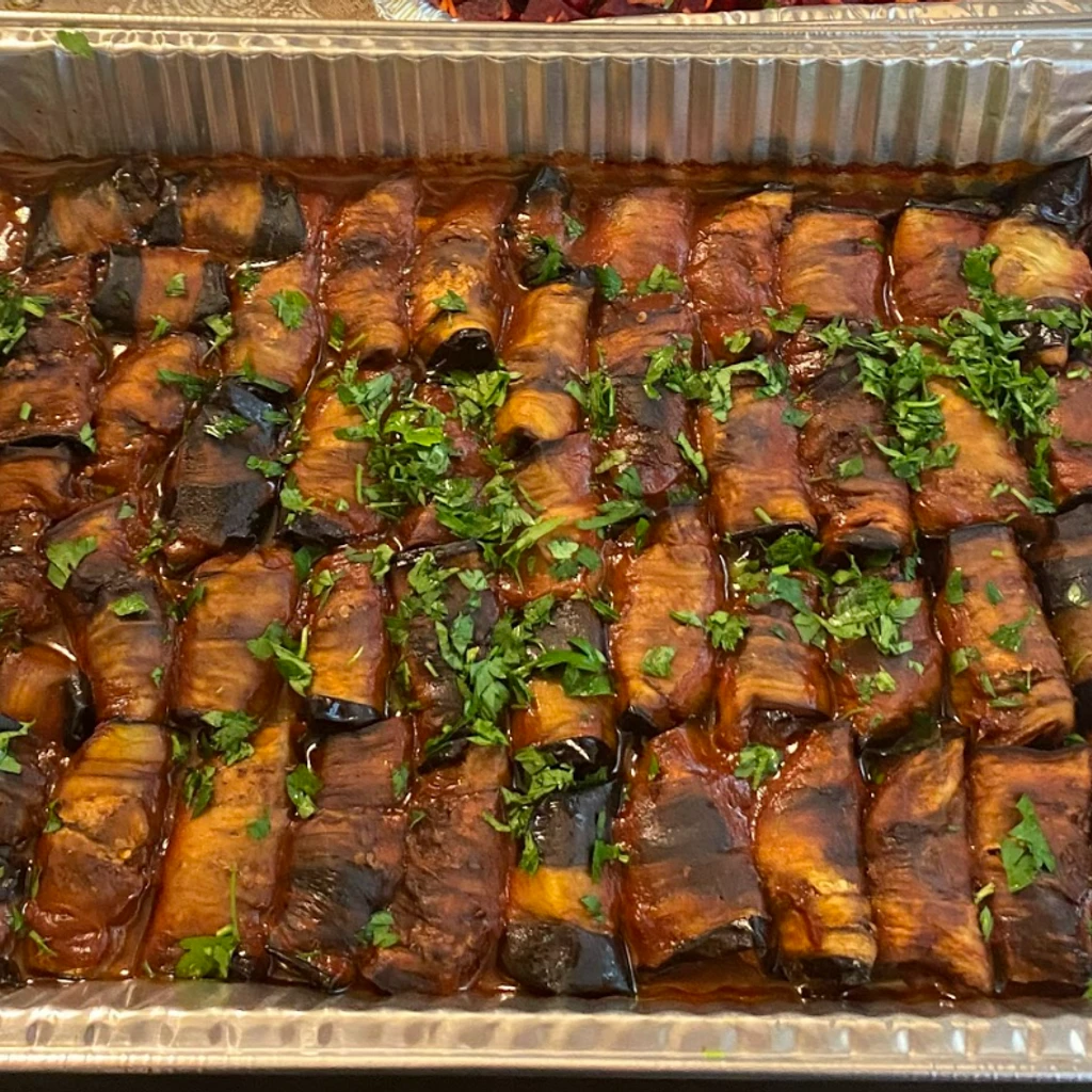 Eggplant Tabsi with Kufta